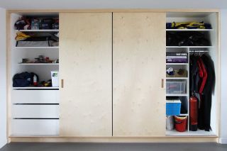 Custom Built Garage Storage Units